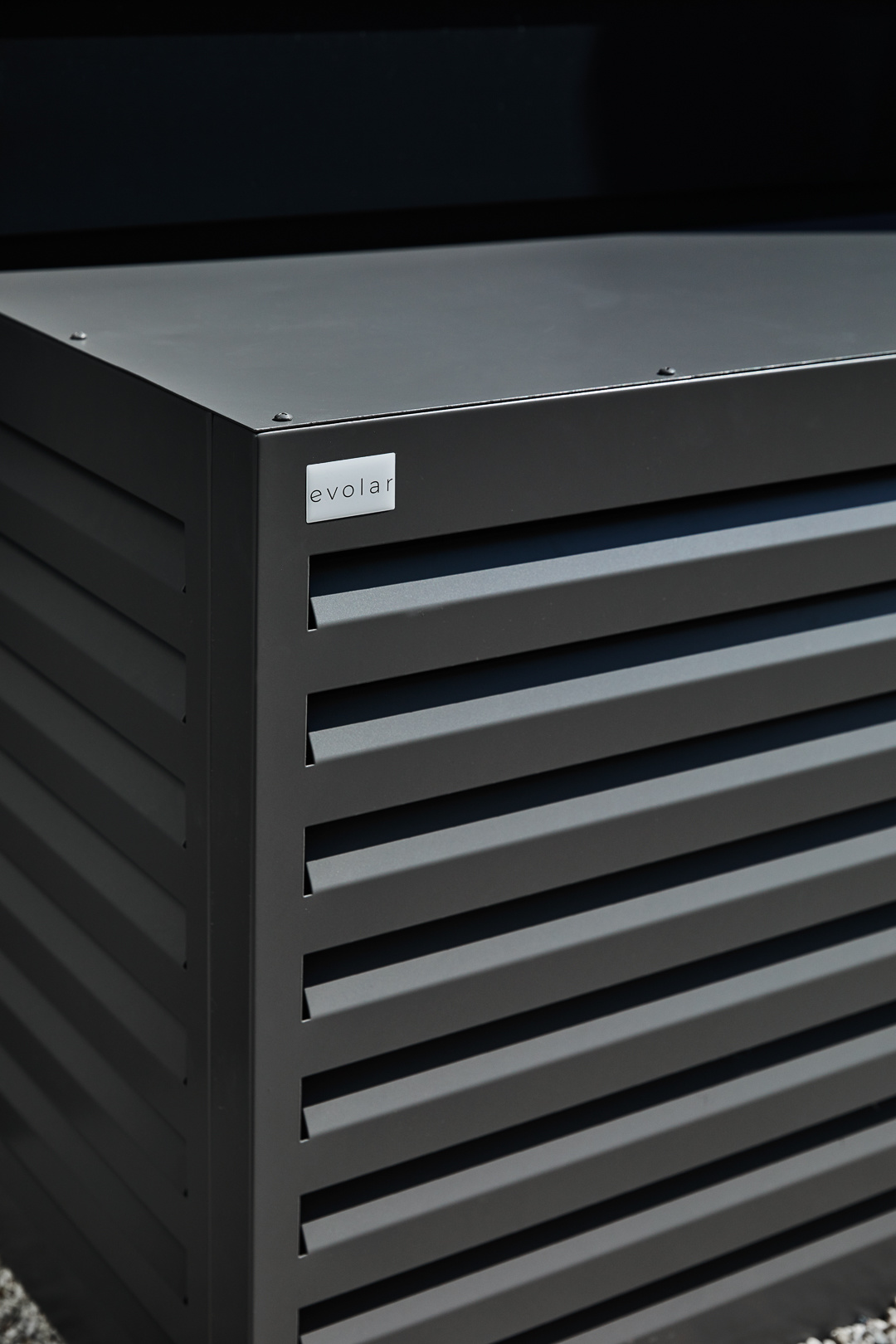 Evolar airconditioner omkasting antraciet medium - Afbeelding 3