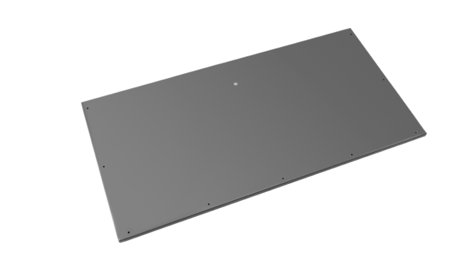 Evolar Bottom Panel voor Airco Omkasting - Antraciet - Uitbreiding Small