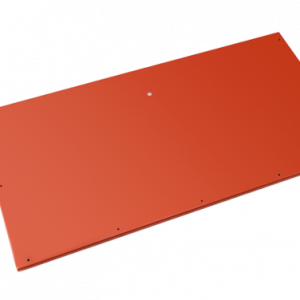 Evolar Bottom Panel voor Airco Omkasting - Steenrood - Uitbreiding Small