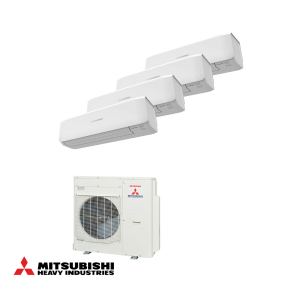 Multi-, tripple en quatro split airconditioners